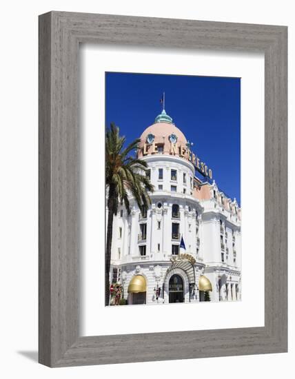 Hotel Negresco, Promenade Des Anglais, Nice-Amanda Hall-Framed Photographic Print