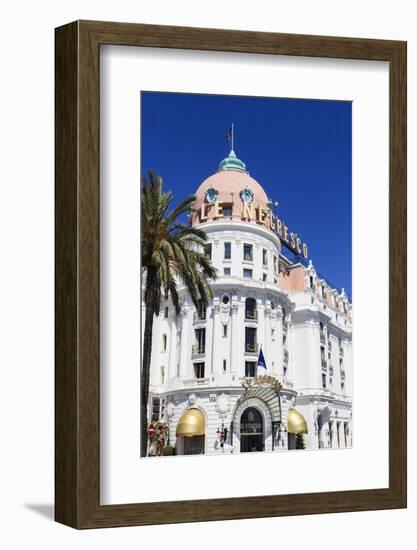 Hotel Negresco, Promenade Des Anglais, Nice-Amanda Hall-Framed Photographic Print