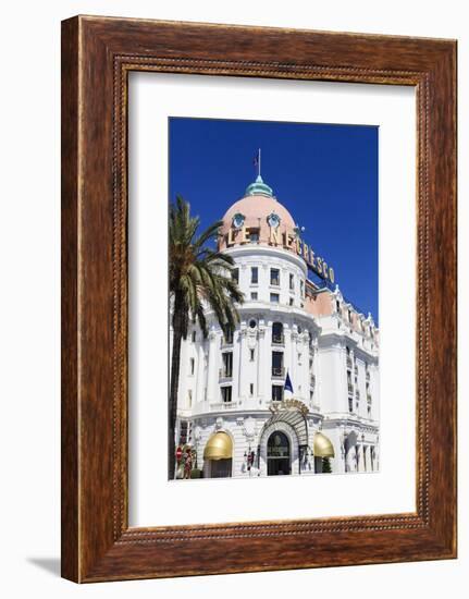 Hotel Negresco, Promenade Des Anglais, Nice-Amanda Hall-Framed Photographic Print