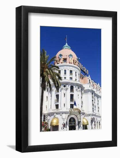 Hotel Negresco, Promenade Des Anglais, Nice-Amanda Hall-Framed Photographic Print