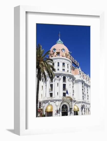 Hotel Negresco, Promenade Des Anglais, Nice-Amanda Hall-Framed Photographic Print