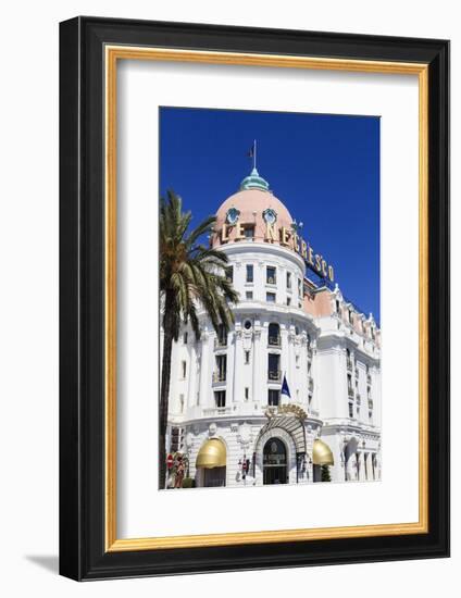 Hotel Negresco, Promenade Des Anglais, Nice-Amanda Hall-Framed Photographic Print