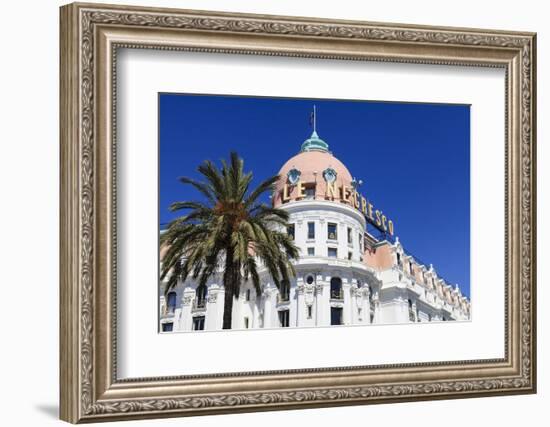 Hotel Negresco, Promenade Des Anglais, Nice-Amanda Hall-Framed Photographic Print