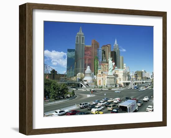 Hotel Newyork Newyork, One Third Size Replica of Original Building, Las Vegas, Nevada, USA-Lightfoot Jeremy-Framed Photographic Print