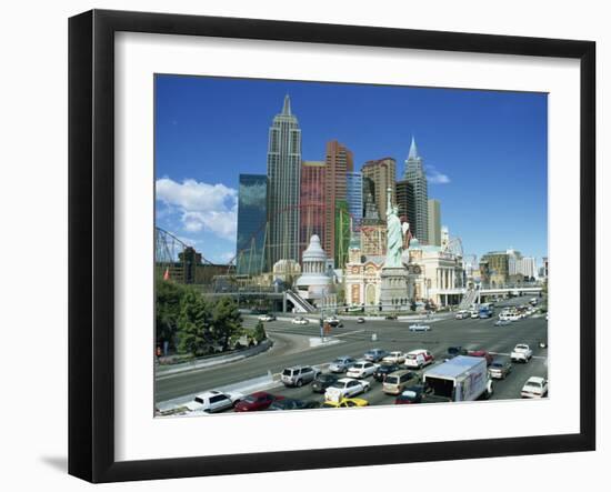 Hotel Newyork Newyork, One Third Size Replica of Original Building, Las Vegas, Nevada, USA-Lightfoot Jeremy-Framed Photographic Print