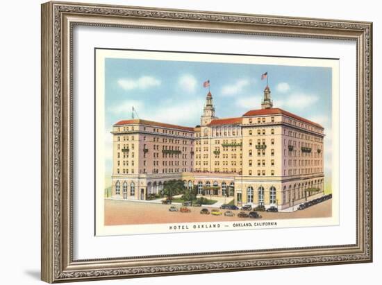 Hotel Oakland-null-Framed Art Print