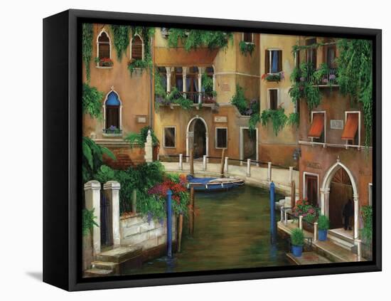 Hotel on the Canal-Betty Lou-Framed Premier Image Canvas