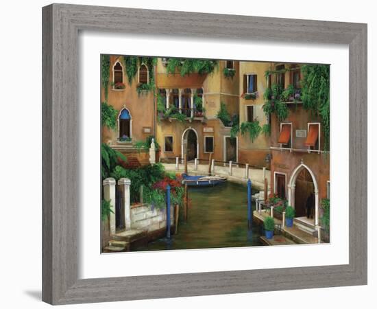 Hotel on the Canal-Betty Lou-Framed Giclee Print