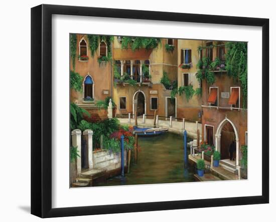 Hotel on the Canal-Betty Lou-Framed Giclee Print