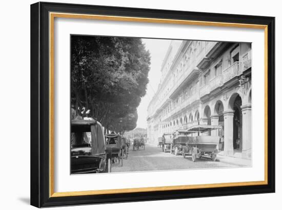 Hotel Pasaje, Havana, Cuba-null-Framed Photo