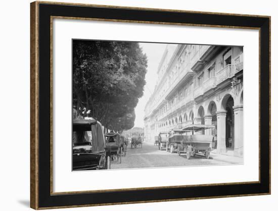 Hotel Pasaje, Havana, Cuba-null-Framed Photo