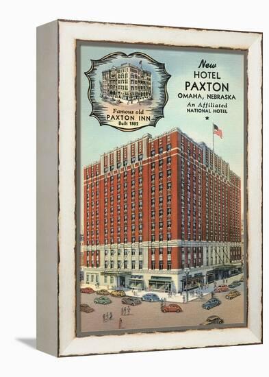 Hotel Paxton, Omaha-null-Framed Stretched Canvas