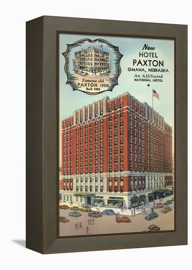 Hotel Paxton, Omaha-null-Framed Stretched Canvas