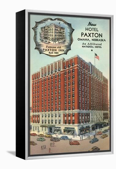 Hotel Paxton, Omaha-null-Framed Stretched Canvas