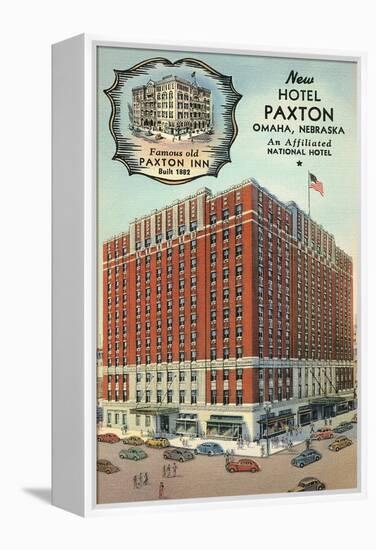 Hotel Paxton, Omaha-null-Framed Stretched Canvas