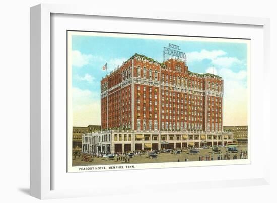 Hotel Peabody, Memphis, Tennessee-null-Framed Art Print