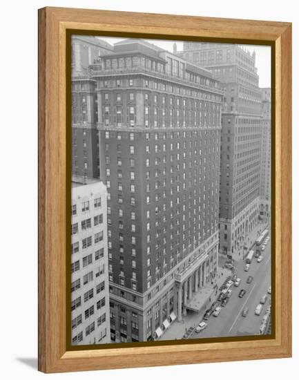 Hotel Pennsylvania in New York City-Philip Gendreau-Framed Premier Image Canvas