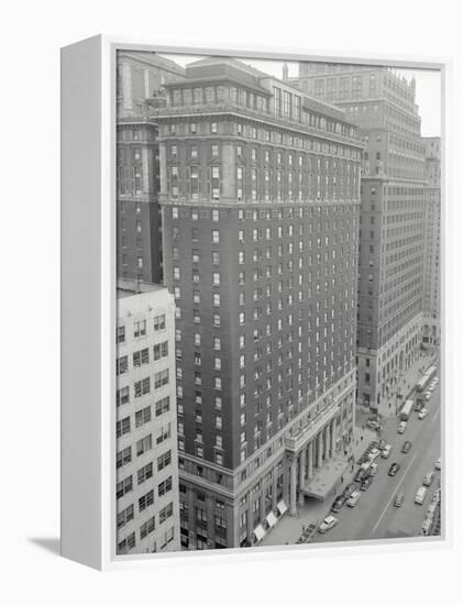 Hotel Pennsylvania in New York City-Philip Gendreau-Framed Premier Image Canvas