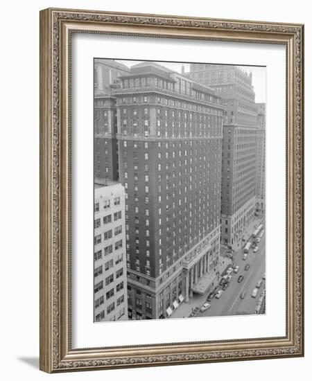 Hotel Pennsylvania in New York City-Philip Gendreau-Framed Photographic Print