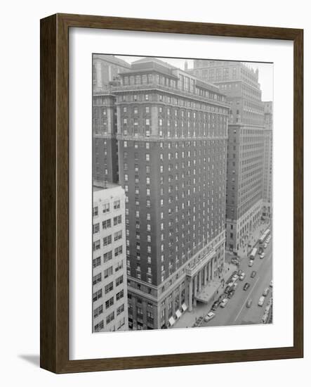 Hotel Pennsylvania in New York City-Philip Gendreau-Framed Photographic Print