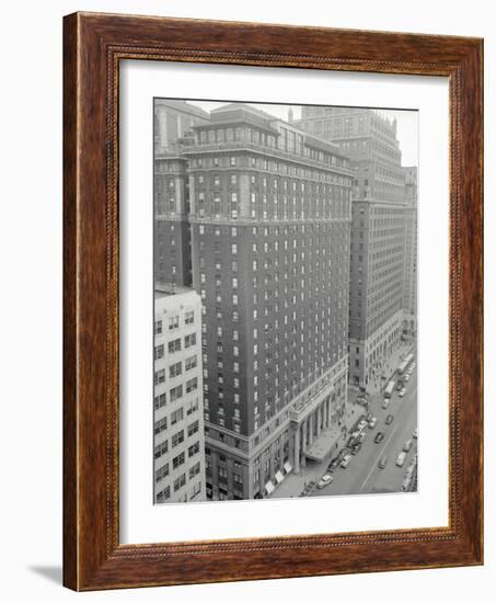 Hotel Pennsylvania in New York City-Philip Gendreau-Framed Photographic Print