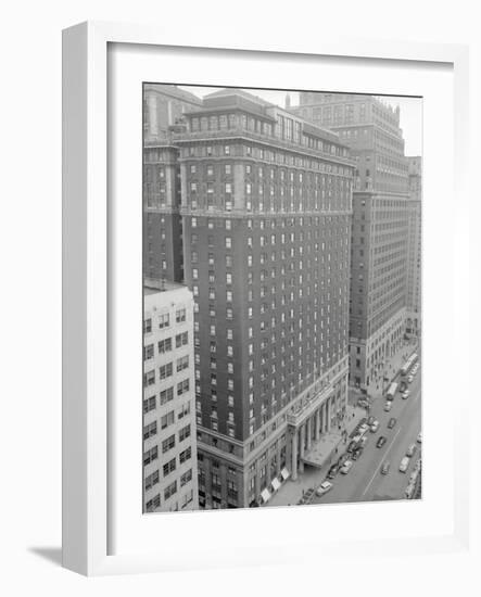 Hotel Pennsylvania in New York City-Philip Gendreau-Framed Photographic Print