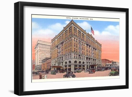 Hotel Pfister, Milwaukee, Wisconsin-null-Framed Art Print