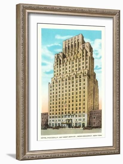 Hotel Piccadilly, New York City-null-Framed Art Print