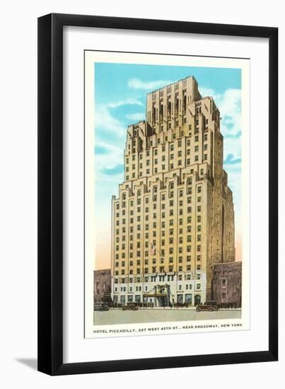 Hotel Piccadilly, New York City-null-Framed Art Print