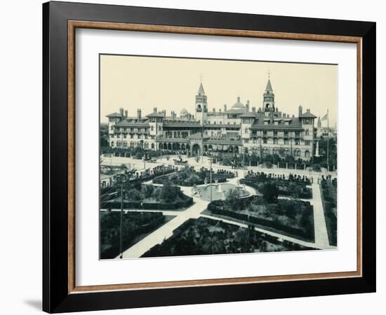 Hotel Ponce De Leon in St. Augustine, Florida, Circa 1890-null-Framed Giclee Print