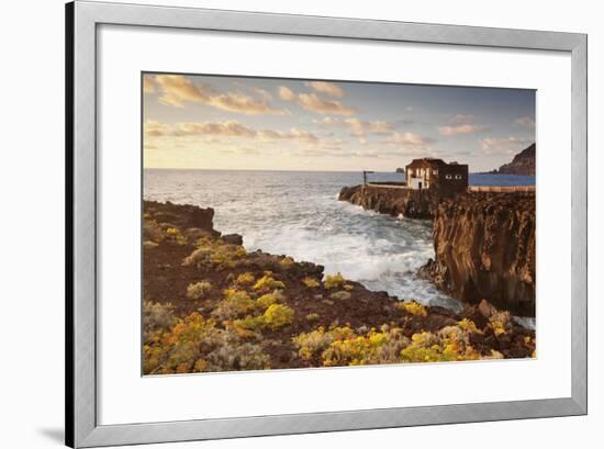 Hotel Punta Grande at Sunset, Las Puntas, El Golfo, Lava Coast, Canary Islands, Spain-Markus Lange-Framed Photographic Print