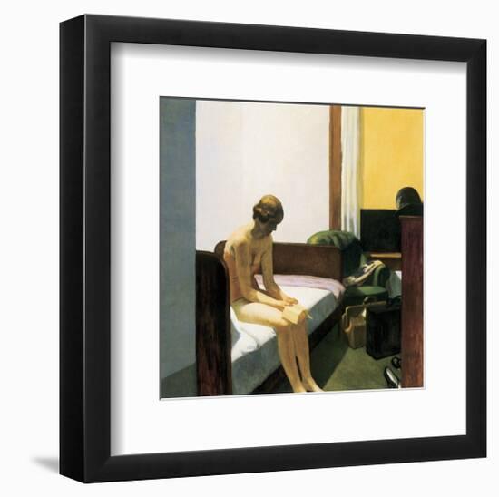 Hotel Room-Edward Hopper-Framed Premium Giclee Print