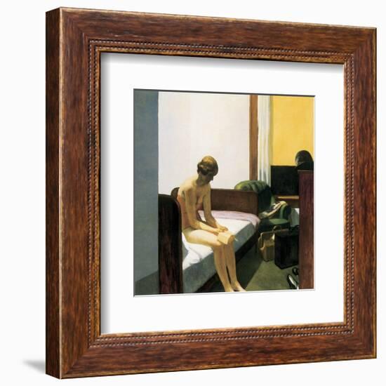 Hotel Room-Edward Hopper-Framed Premium Giclee Print