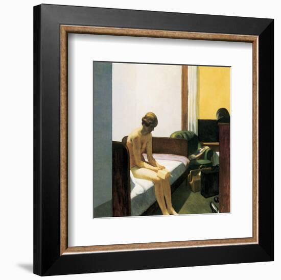 Hotel Room-Edward Hopper-Framed Premium Giclee Print