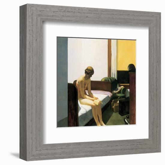 Hotel Room-Edward Hopper-Framed Premium Giclee Print