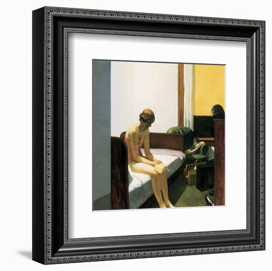 Hotel Room-Edward Hopper-Framed Premium Giclee Print