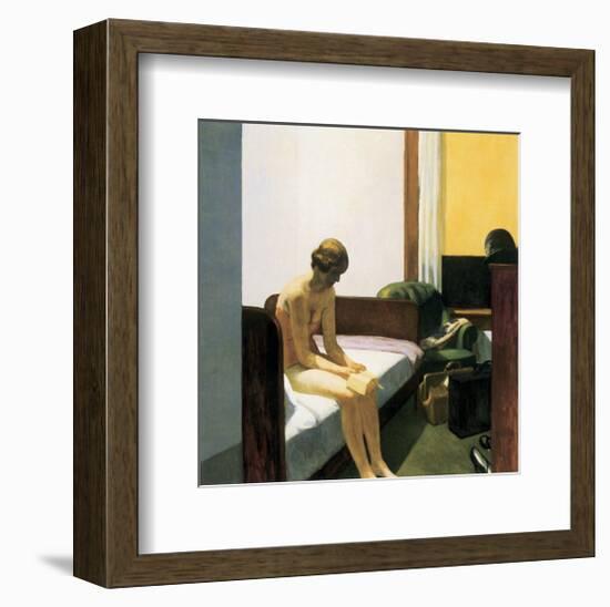 Hotel Room-Edward Hopper-Framed Premium Giclee Print