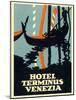 Hotel Terminus Venezia-null-Mounted Art Print