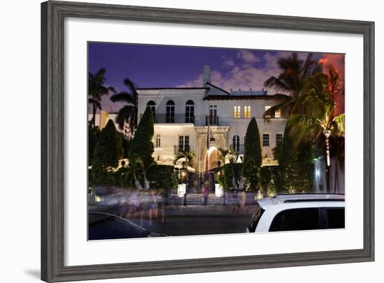 Hotel 'The Villa by Barton G.', Former Residence of Versace, Miami South Beach-Axel Schmies-Framed Photographic Print