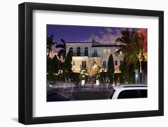 Hotel 'The Villa by Barton G.', Former Residence of Versace, Miami South Beach-Axel Schmies-Framed Photographic Print
