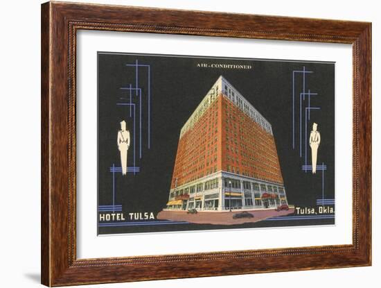 Hotel Tulsa, Tulsa, Oklahoma-null-Framed Art Print