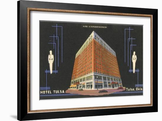 Hotel Tulsa, Tulsa, Oklahoma-null-Framed Art Print