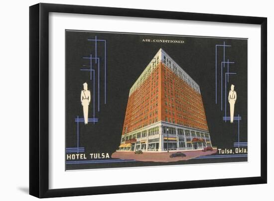 Hotel Tulsa, Tulsa, Oklahoma-null-Framed Art Print