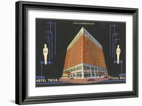 Hotel Tulsa, Tulsa, Oklahoma-null-Framed Art Print