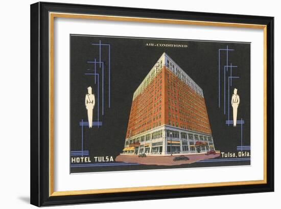 Hotel Tulsa, Tulsa, Oklahoma-null-Framed Art Print