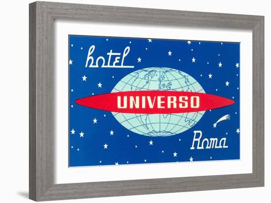 Hotel Universo, Roma-null-Framed Art Print