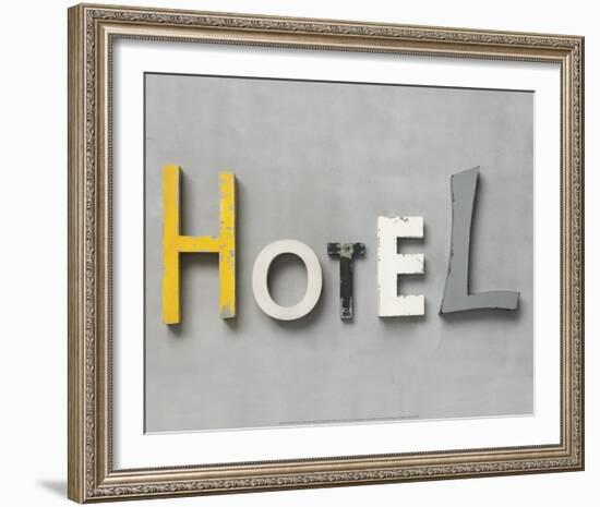 Hotel-Louis Gaillard-Framed Art Print