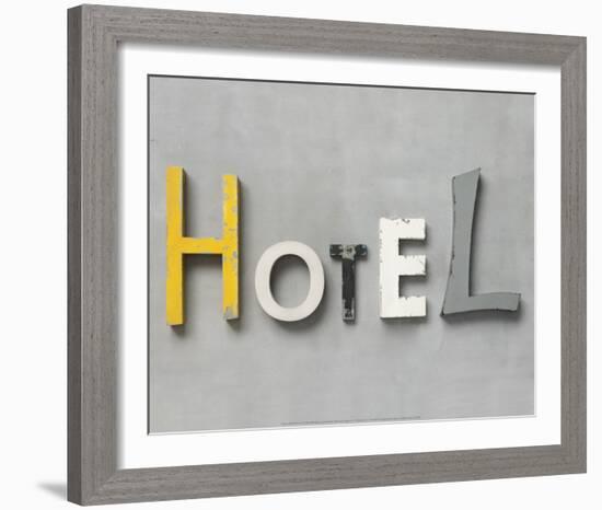 Hotel-Louis Gaillard-Framed Art Print