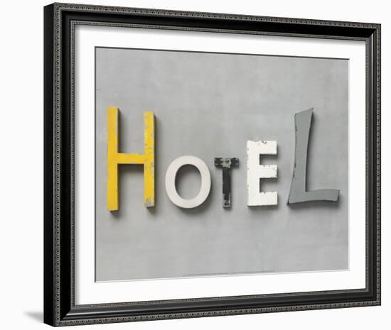 Hotel-Louis Gaillard-Framed Art Print