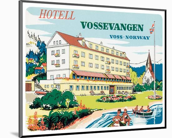 Hotell Vossevangen, Voss-Norway-null-Mounted Art Print